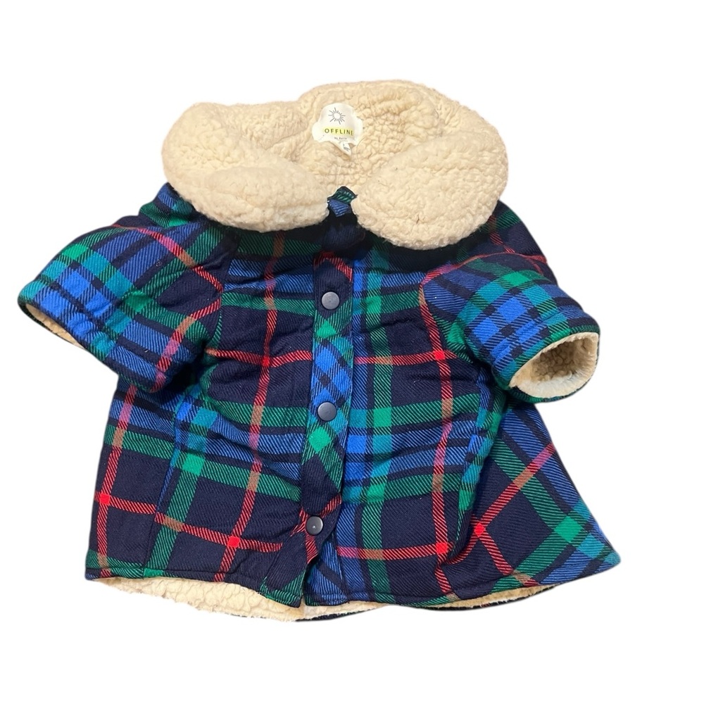 Puppy Flannel Shirt - Size Medium